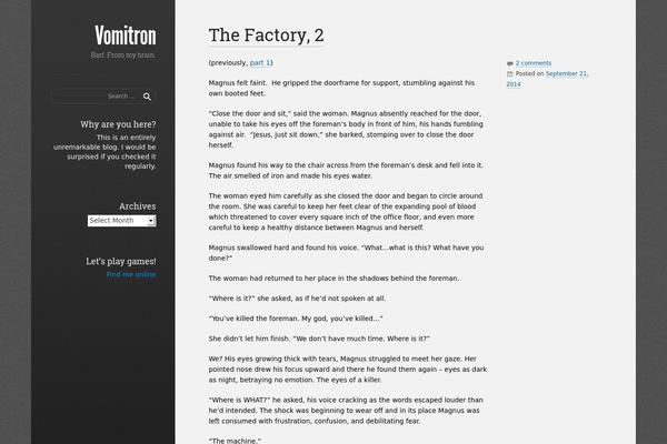 Site using Collapsing Links plugin