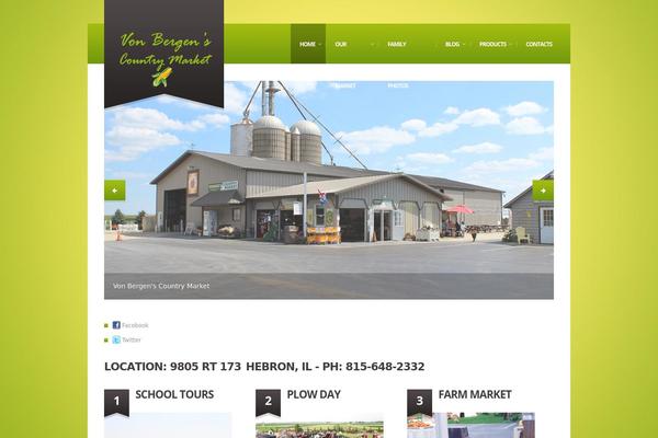 Theme1901 theme site design template sample
