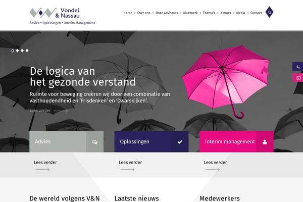 vondel-nassau.nl site used Vondelnassau