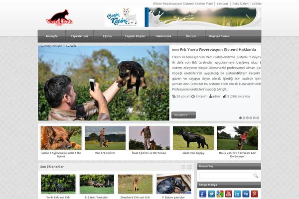 Yaren theme site design template sample