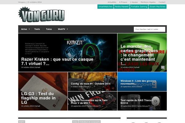 Wpserveur theme site design template sample
