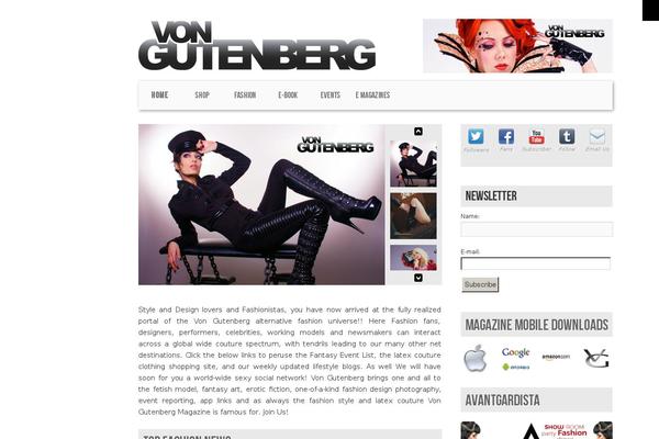 Site using Nifty Newsletters (Formerly Sola Newsletters) plugin
