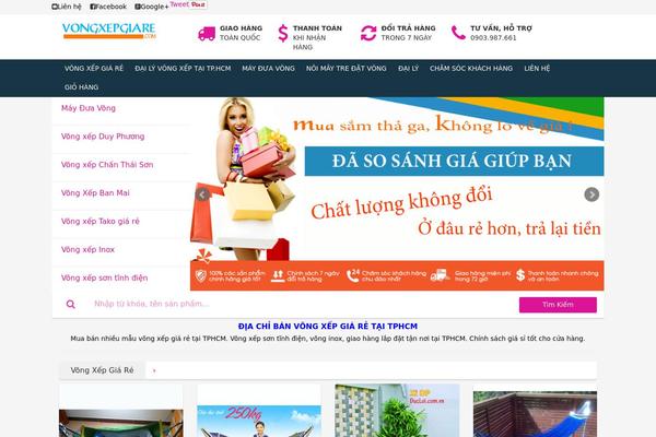 banhang theme websites examples