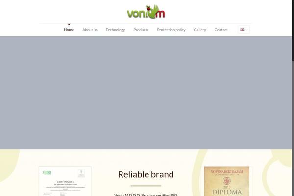 BeTheme Child theme site design template sample