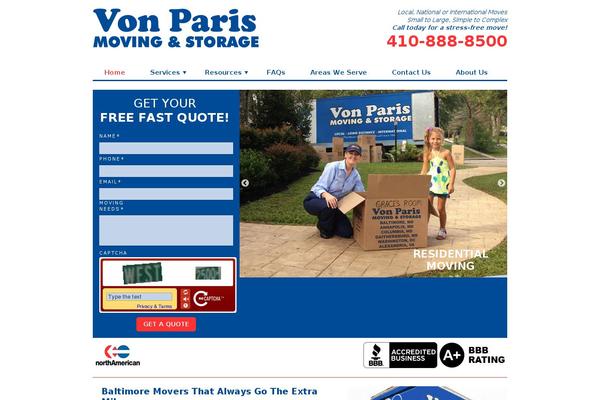 vonparis.com site used Von-paris