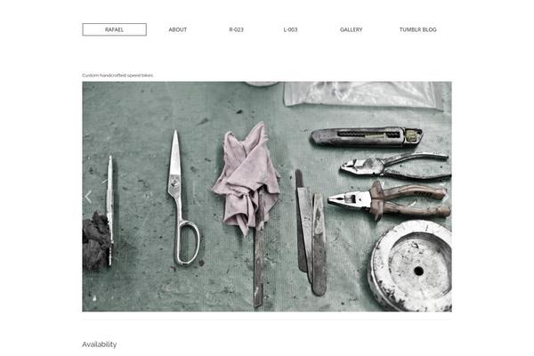 Matheson theme site design template sample