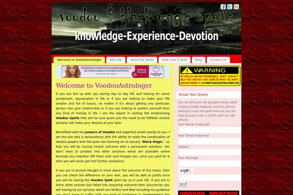 Mantra theme site design template sample