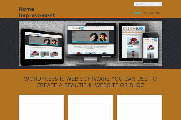 D5 Design theme site design template sample