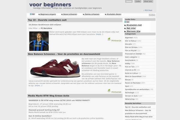 voorbeginners.net site used zGrey