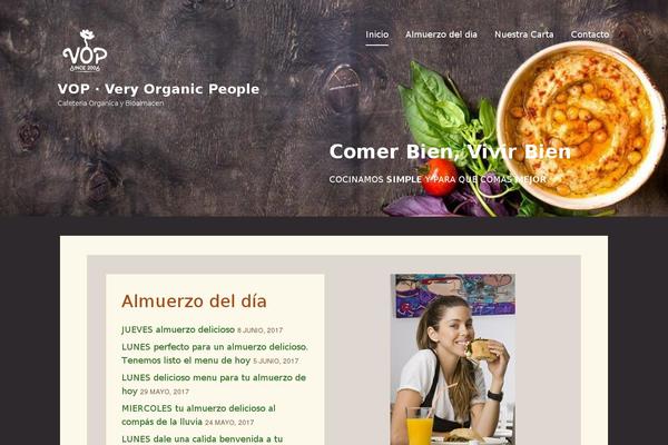 Lyrical theme site design template sample