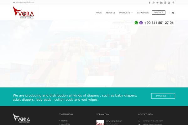 Porto theme site design template sample