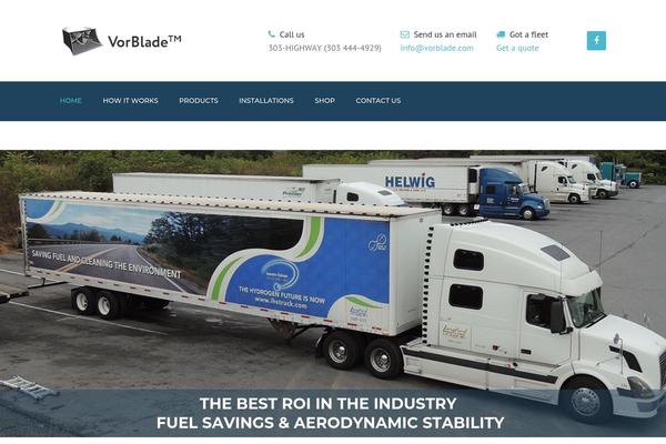 Transport theme site design template sample