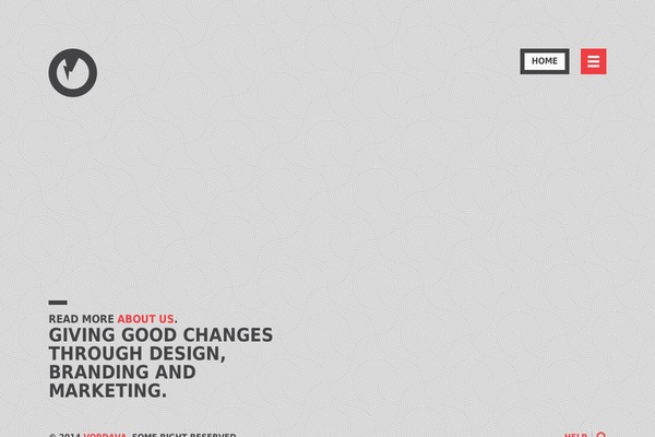 Tiga theme site design template sample