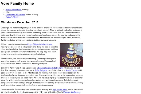 vorefamily.net site used elegantWhite