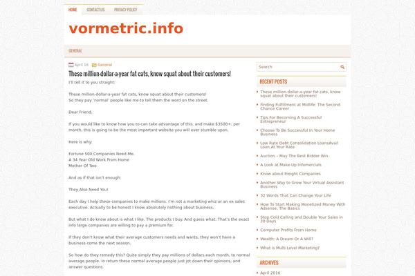 vormetric.info site used Endom