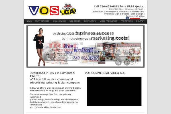 vos.ca site used Vos