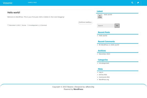 vosonic.com site used ReFresh