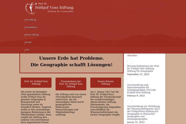 voss-stiftung.de site used The7