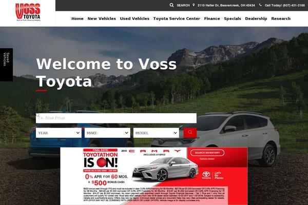 Dealer Inspire theme site design template sample