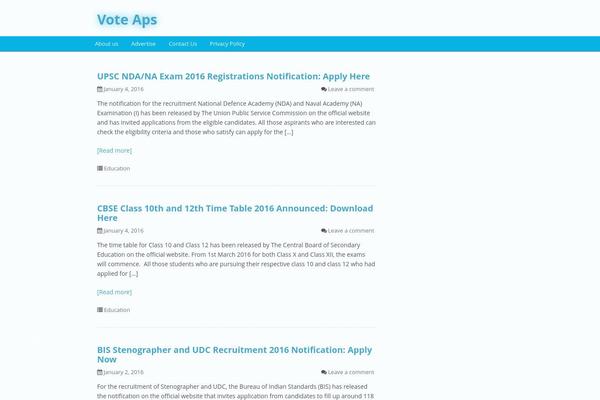 Site using Floating Adsense Bar plugin