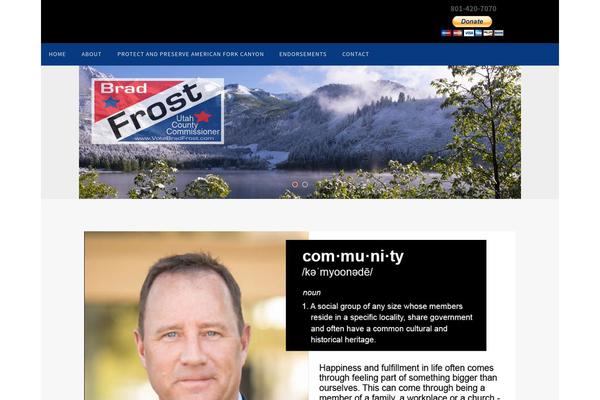 Nirvana theme site design template sample