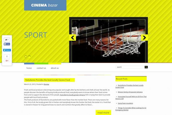 votejim.ca site used Cinemabazar