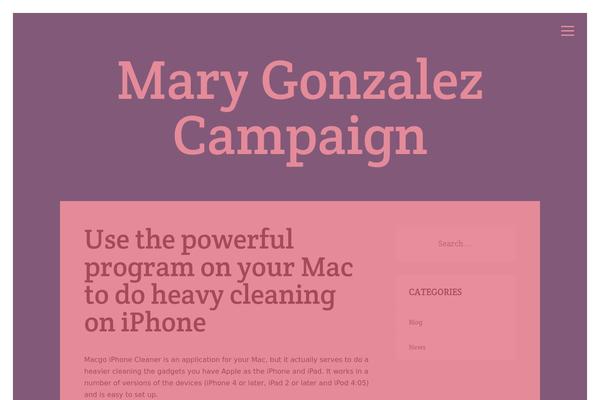 Aries theme site design template sample