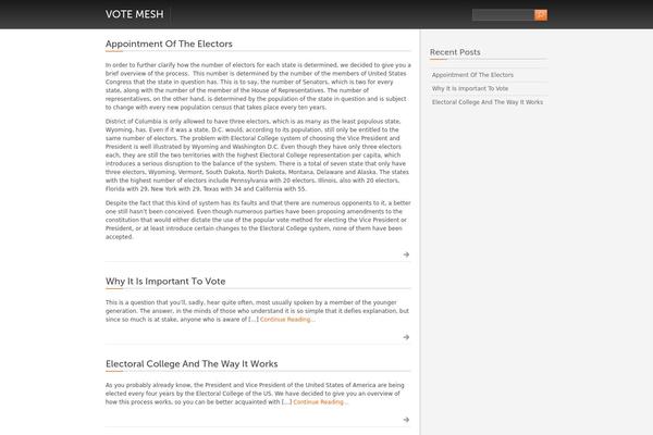 Black with Orange theme site design template sample
