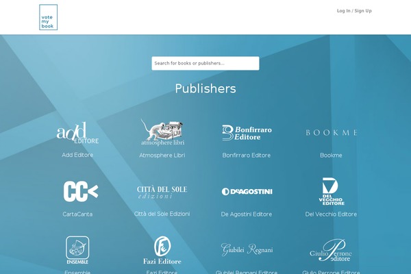 votemybook.com site used Wordpress Bootstrap Master