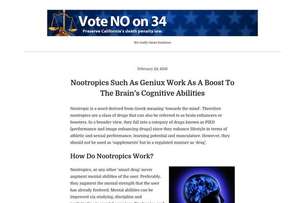 Crawford theme site design template sample