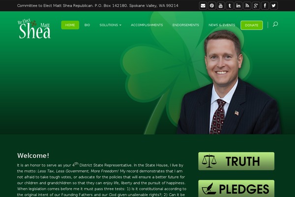 inCreate theme site design template sample