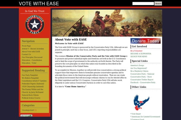 votewithease.com site used Jsasuke-10