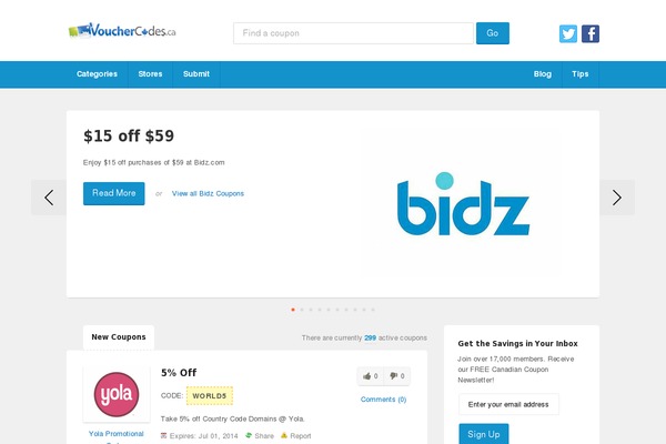 Wp-coupon theme site design template sample