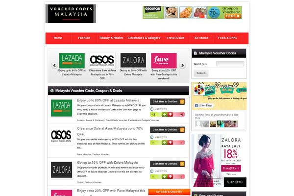Couponpress theme site design template sample