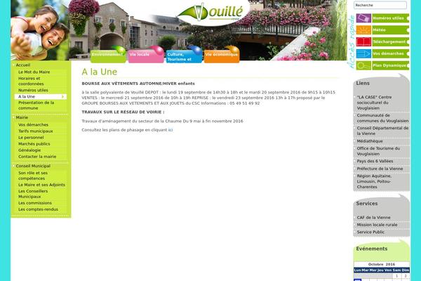 Garland-revisited theme site design template sample