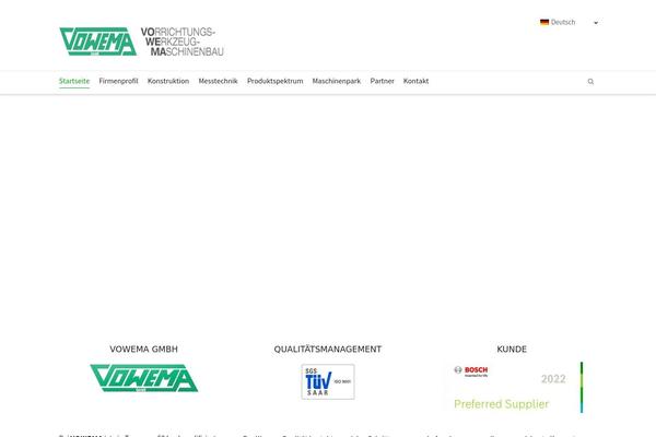 Dante theme site design template sample