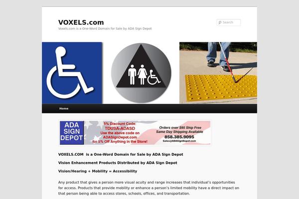 Twenty Eleven theme site design template sample