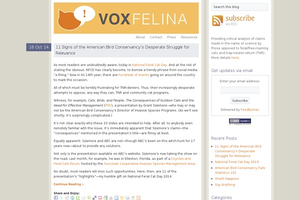 voxfelina.com site used Exile