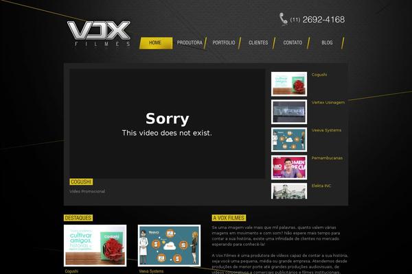 Site using jQuery Colorbox plugin