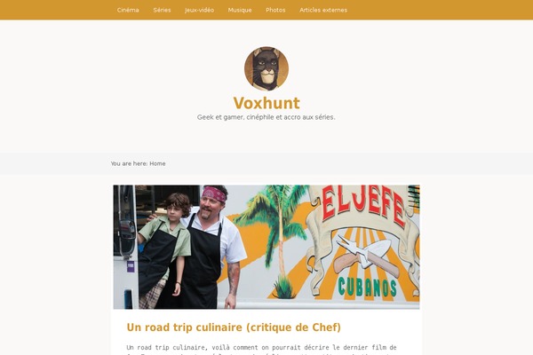 Satu theme site design template sample