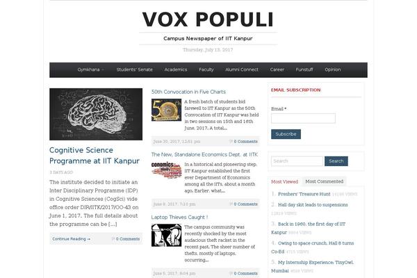 Typer theme site design template sample