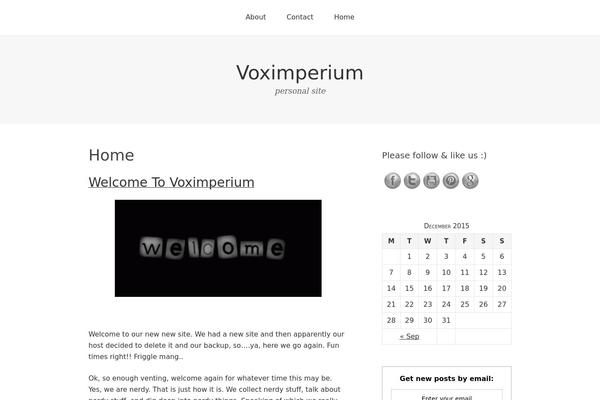 Omega theme site design template sample