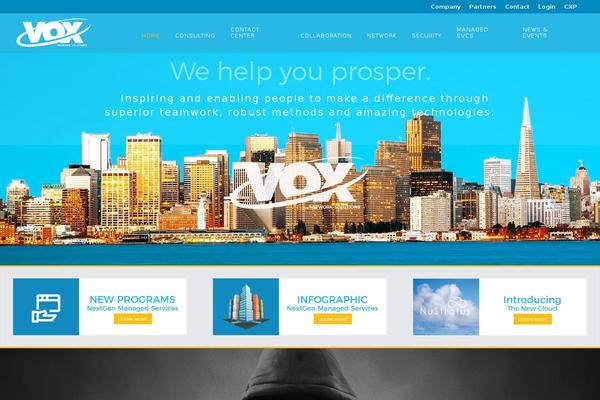 Anthem theme site design template sample
