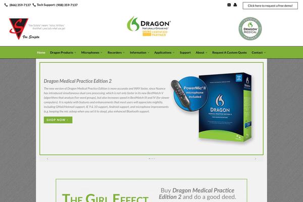 Beacon theme site design template sample