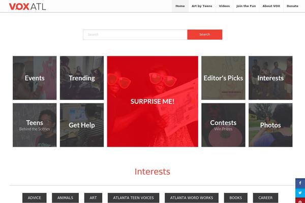 Site using Ditty-twitter-ticker plugin