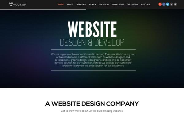 SimpleKey theme site design template sample