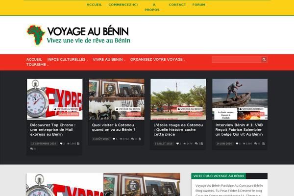 MH Magazine lite theme site design template sample