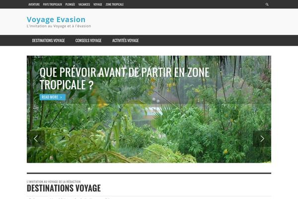 PRESSO theme site design template sample