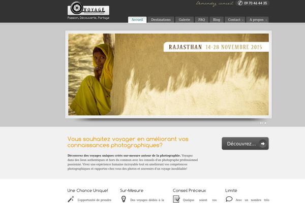 PureVISION theme site design template sample