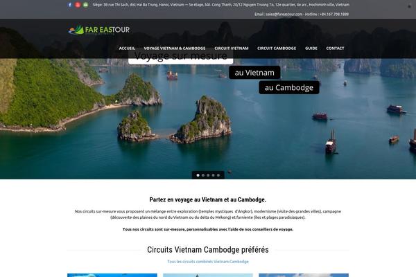 Tour Package V1.02 theme site design template sample